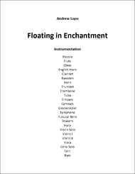 Floating in Enchantment Orchestra sheet music cover Thumbnail